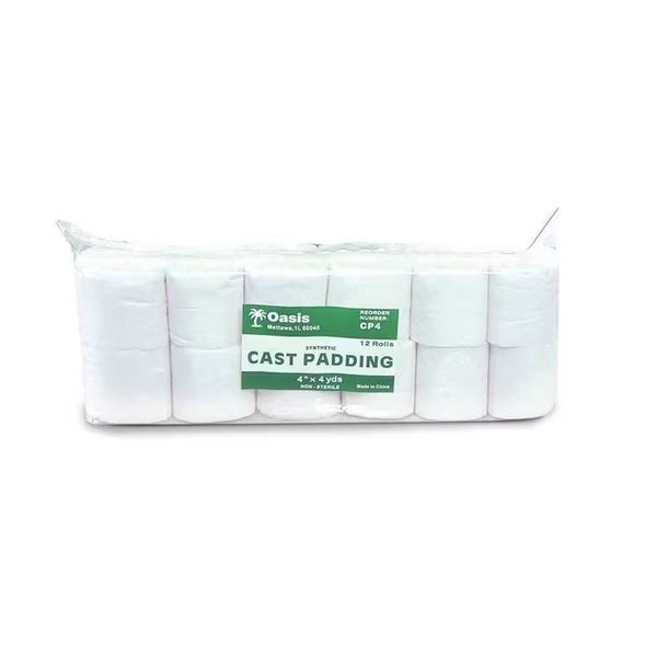 Synthetic Cast Padding, 3in x 4 Yards, 12 Rolls Per Bag, Oasis, Mfr#: CP3
